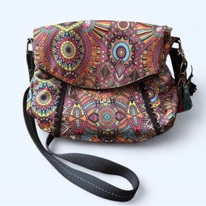 Sakroots Printed Crossbody Bag